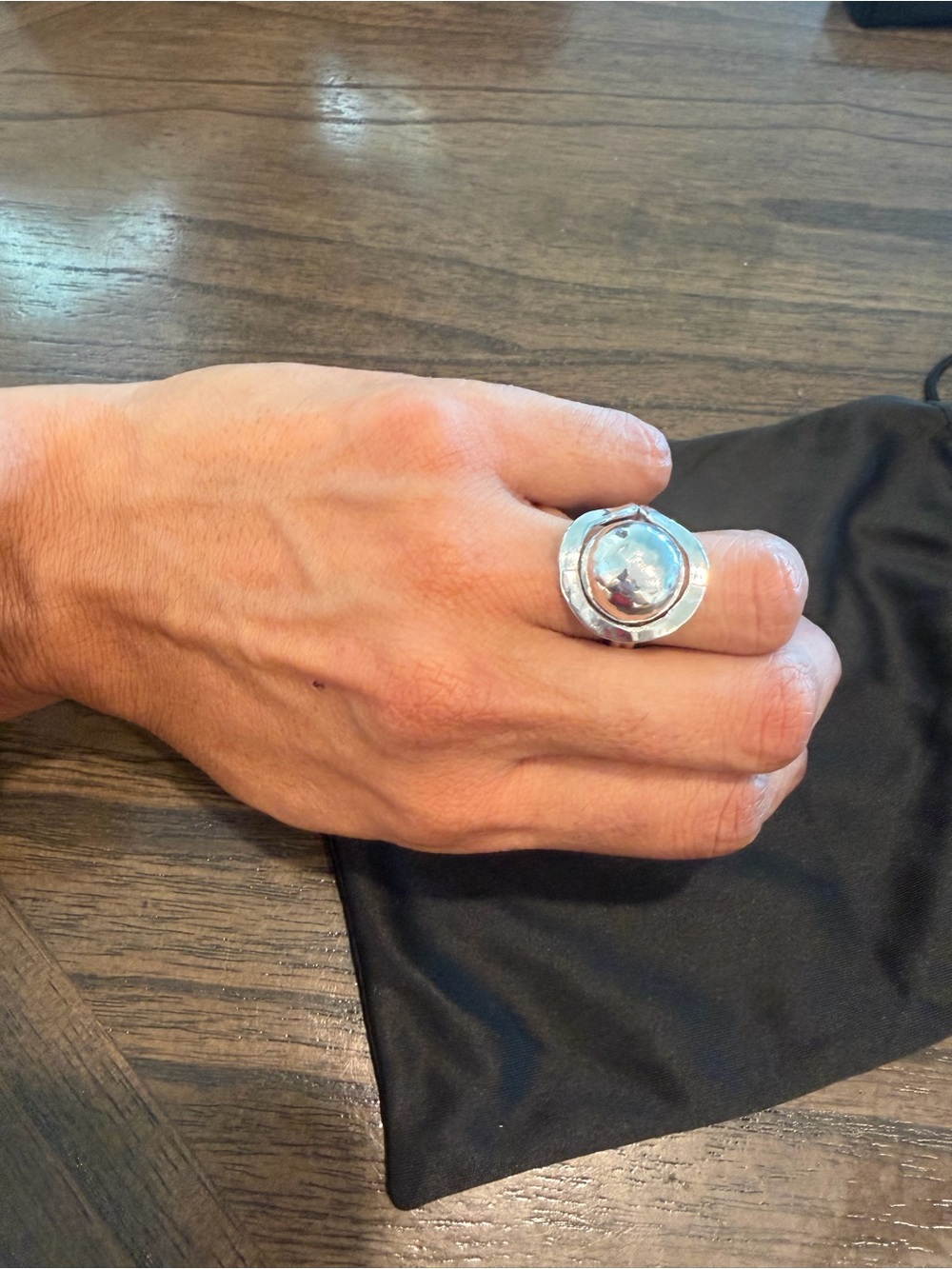 925 women’s Silver Ring - size 8